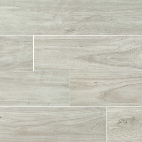 Msi Catalina Ice 8 In. X 48 In. Polished Porcelain Floor And Wall Tile, 5PK ZOR-PT-0395